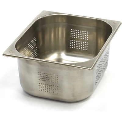 Maxima Gastronádoba 1/2 GN - perforovaná - hĺbka 15 cm - 32,5 x 26,5 cm - nerezová oceľ