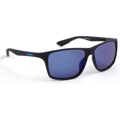 Polarizační brýle Shimano Technium Matte Black & Blue Mirror