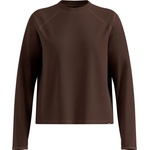 Odlo Дамска тениска Odlo Women's Mid Layer Cubic Running shirt - Brown Granite (916-4853-0412)