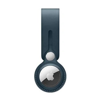 Apple AirTag Leather Loop Baltic modré MM043ZM-A