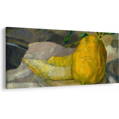 Obraz - French 19th Century, Melon and Lemon, reprodukcia, jednodielne 250x125 cm