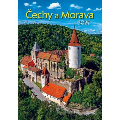 Nástěnný ČECHY A MORAVA Spektrum grafik 2027