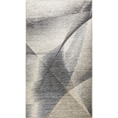 Vitaus Син/светлосив килим подходящ за пране 80x150 cm - Vitaus (KRN-9539-80x150)