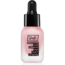 Sleek Highlighting Elixir Illuminating Drops tekutý rozjasňovač s kvapkadlom odtieň She Got It Glow 8 ml