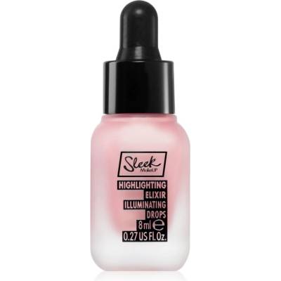 Sleek Highlighting Elixir Illuminating Drops tekutý rozjasňovač s kvapkadlom odtieň She Got It Glow 8 ml