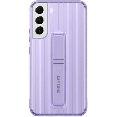 Samsung Protective Standing Cover EF-RS906CVEGWW - оригинален хибриден кейс за Samsung Galaxy S22 Plus (лилав)