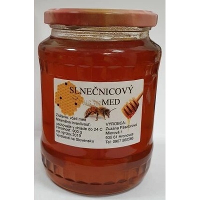 Včelí med slnečnicový - Eduard Pásztor 900 g