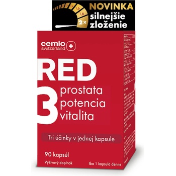 Cemio RED 3 90 kapsúl