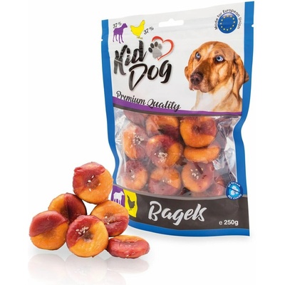 KidDog jehněčí & kuřecí Bagel 250 g