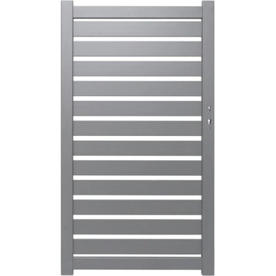 Covernit Plotová vstupná hliníková bránka štrbinová do muriva 1000 x 1600 mm