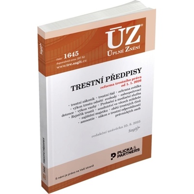 ÚZ 1645 Trestní předpisy – Zboží Dáma