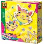 SES Creative Embroidery on tulle Kitties