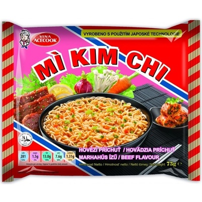 Kimchi Instantná rezancová polievka hovädzia 75 g