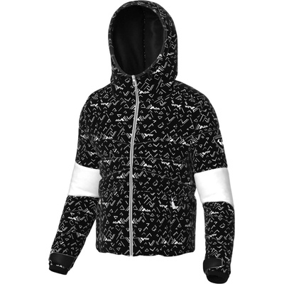 Rossignol Wispile Womens Puffy Printed Black L Ски яке (RLNWJ22-200-L)