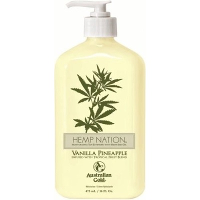 Hemp Nation Vanilla Pineapple Australian Gold telové mlieko 473 ml