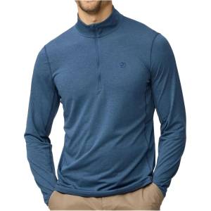 Fjällräven Мъжки поларен пуловер Fjällräven Abisko Day Hike Half Zip Fleece jumper - Indigo Blue - размер XL (005-7072-0214)
