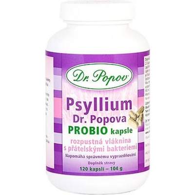 Dr. Popov Psyllium SLIM 120 kapslí
