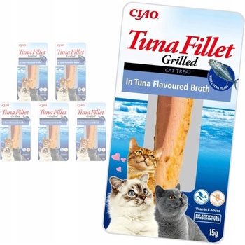 INABA Cat Grilled Tuna Fillet vo vývare z tuniaka 15 g