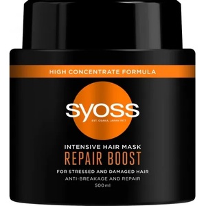 Syoss Repair Boost - Интензивна маска за стресирана и изтощена коса 400мл