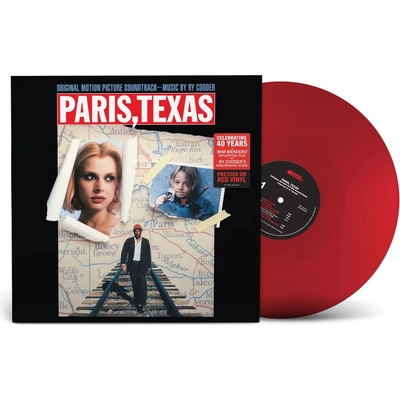 Cooder Ry: Paris, Texas Coloured Red Vinyl LP
