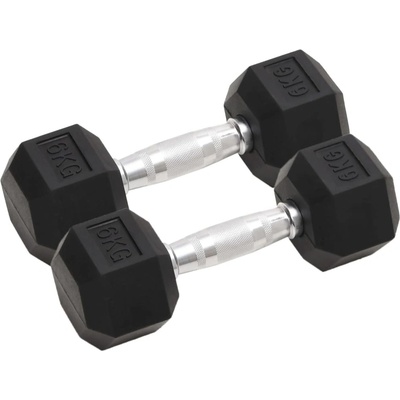 zahrada-XL litina Jednoruční činky 2 ks 12 kg