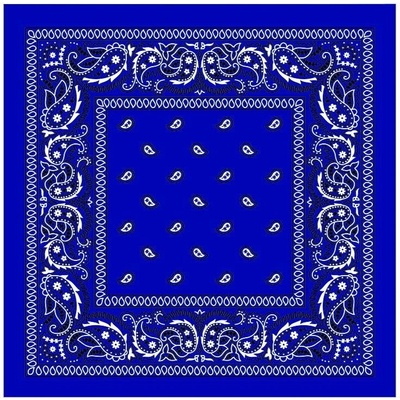 Bandana šátek Royal b291 blue