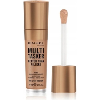 Rimmel London Multi-Tasker Better Than Filters 3v1 Dlhotrvajúci tónovaný make-up 004 Light-Medium 30 ml