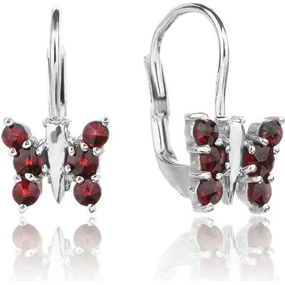 Jan Kos jewellery stříbrné náušnice 13120045004