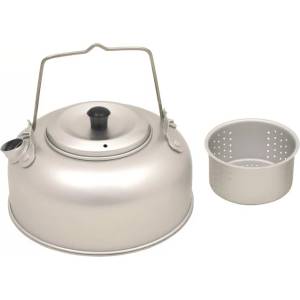 Fox Outdoor Fox Алуминиев чайник с цедка за открито, 950 мл (33303)