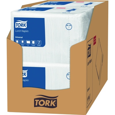 TORK Papierové obrúsky 1V 33x33cm biele 500ks