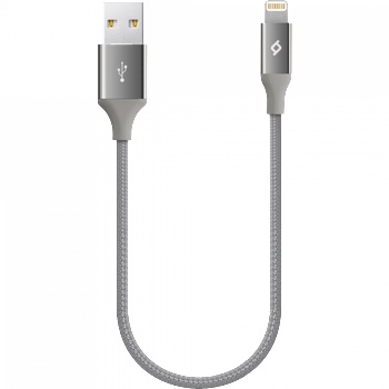 Ttec Кабел ttec AlumiCable Ligthning USB Charge / Data Mini Cable , 30cm , Space Gray