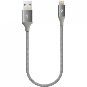 Ttec Кабел ttec AlumiCable Ligthning USB Charge / Data Mini Cable, 30cm, Space Gray