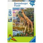Ravensburger - Puzzle Jungle - Giraffes - 150 piese