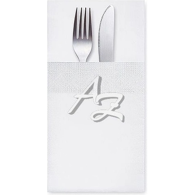 Wimex ubrousky 3V CutleryStar bílé 200ks 40x40cm