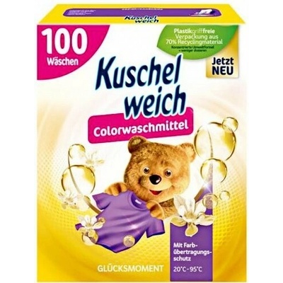Kuschelweich Glucks Color farebne Práci prášok 5 kg 100 PD