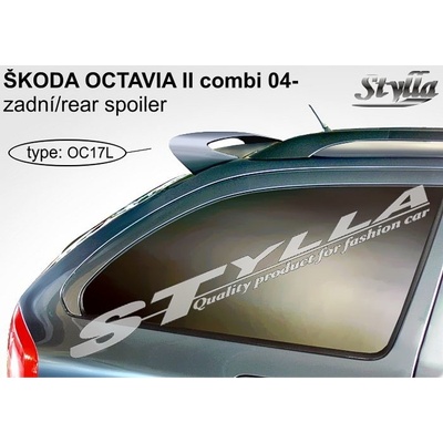 STYLLA Spoiler zadných dverí horný, Škoda Octavia II, 2004-2013, Combi