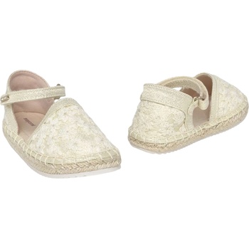 Mayoral Бебешки еспадрили Mayoral - С цветя, златни, размер 21 (25-41644-088-21)