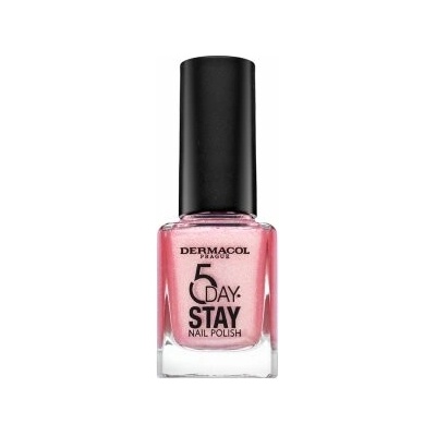 Dermacol 5 Day Stay Nail Polish lak na nechty 11 Princess Rule 11 ml