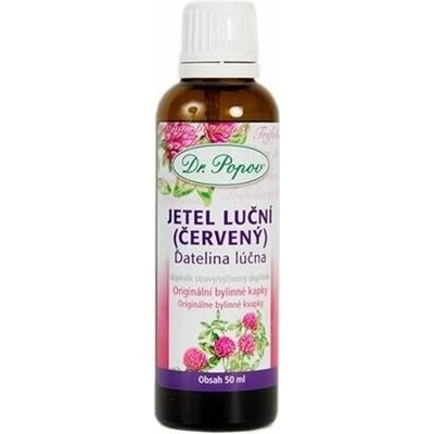 Dr. Popov Bylinné kapky jetel luční červený 50 ml