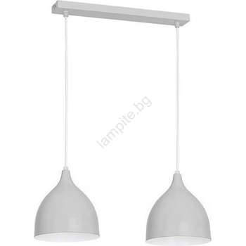 Luminex Пендел NOAK 2xE27/15W/230V бял (LU9428)