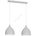 Luminex Пендел NOAK 2xE27/15W/230V бял (LU9428)