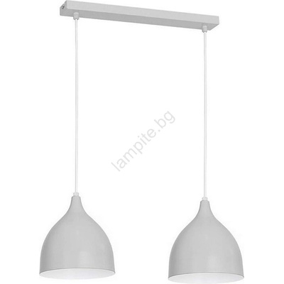 Luminex Пендел NOAK 2xE27/15W/230V бял (LU9428)