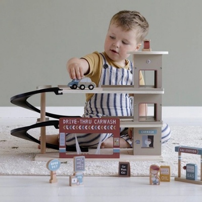 Little Dutch Dřevěná garáž – Zboží Dáma