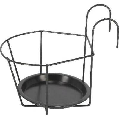 Esschert Design Závěs balkónový na květináč, šedá 21,4cm