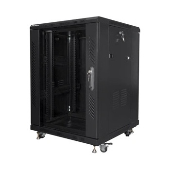 Lanberg Аксесоар за сървър Lanberg rack cabinet 19" free-standing 15U/600x600 (flat pack) black (FF01-6615-12B)