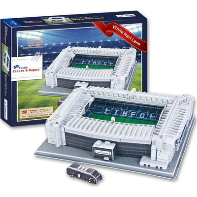 CLEVER&HAPPY 3D puzzle Stadion White Hart Lane - FC Tottenham Hotspur 198 ks