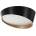 ELBULGARIA LED плафон Elbulgaria - Calabria, 3099-400bk, 48w, черен, IP20 (3099-400bk)