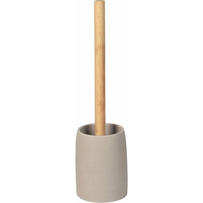 Sapho RIKO WC štětka na postavení béžová bambus 8578 – Zboží Dáma