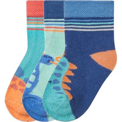 lupilu Dětské ponožky s BIO bavlnou 3 páry navy modrá – Sleviste.cz