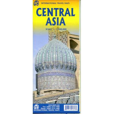 mapa Central Asia 1:2,4 mil. ITM